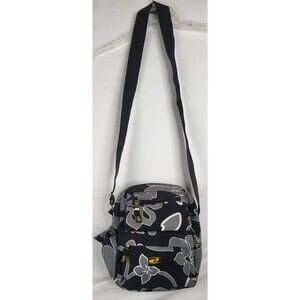 Hawaiian Performance Surfwear Cross Body Bag Tropical Floral Adjustable Strap